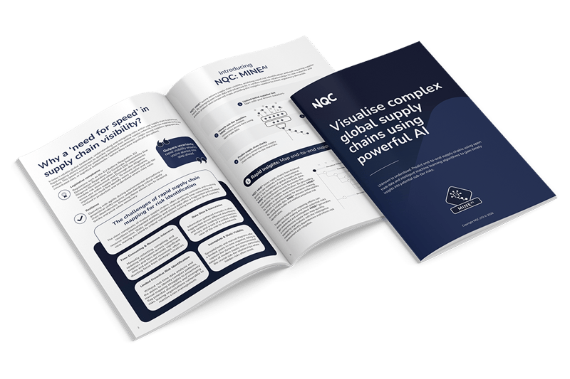 MINEAI: Visualise complex  global supply chains using powerful AI