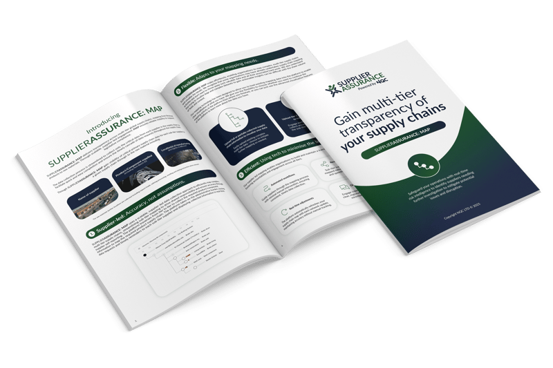 MAP: Gain multi-tier transparency of your supply chains
